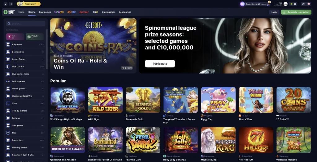 Explore the Excitement of Lucky Star Casino Cameroon